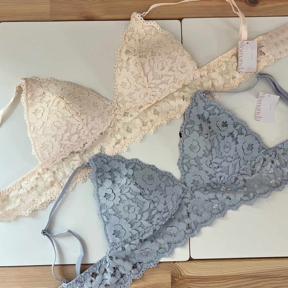 (2) Lace Nursing Bras- NWT!